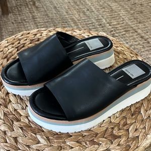 Dolce Vita sandals with multicolor platform